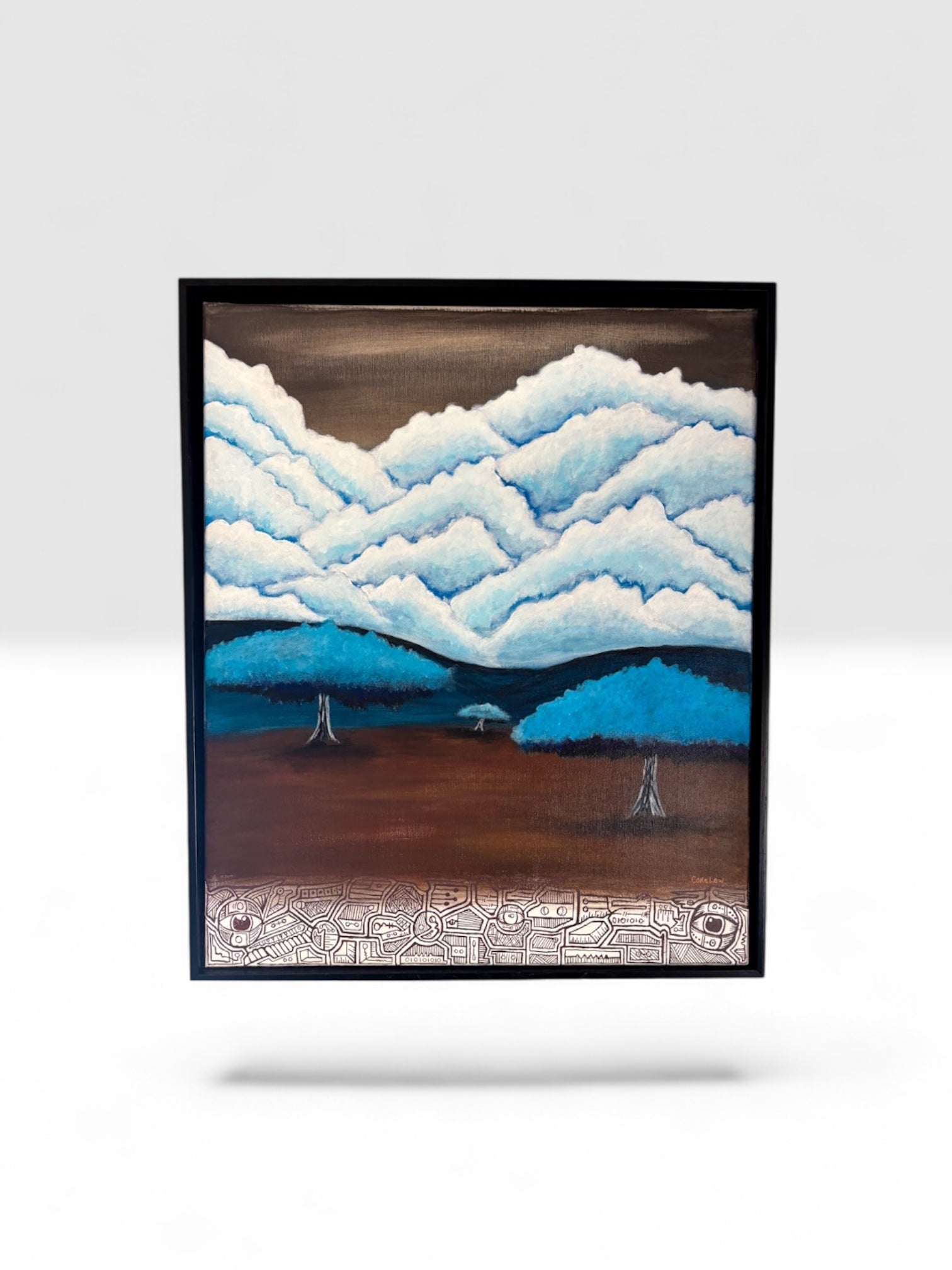 4 Seasons of Livingness | Original Acrylic Painting by COReLew