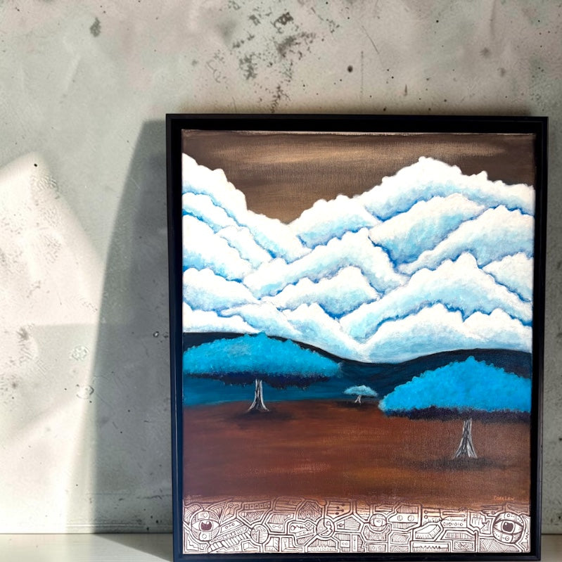 4 Seasons of Livingness | Original Acrylic Painting by COReLew