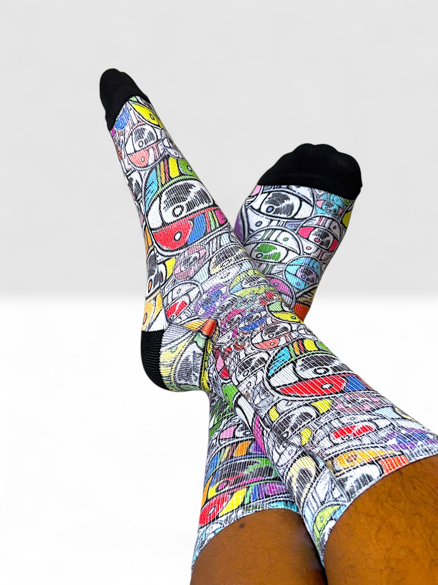 COReLew Eyes of Color Crew socks