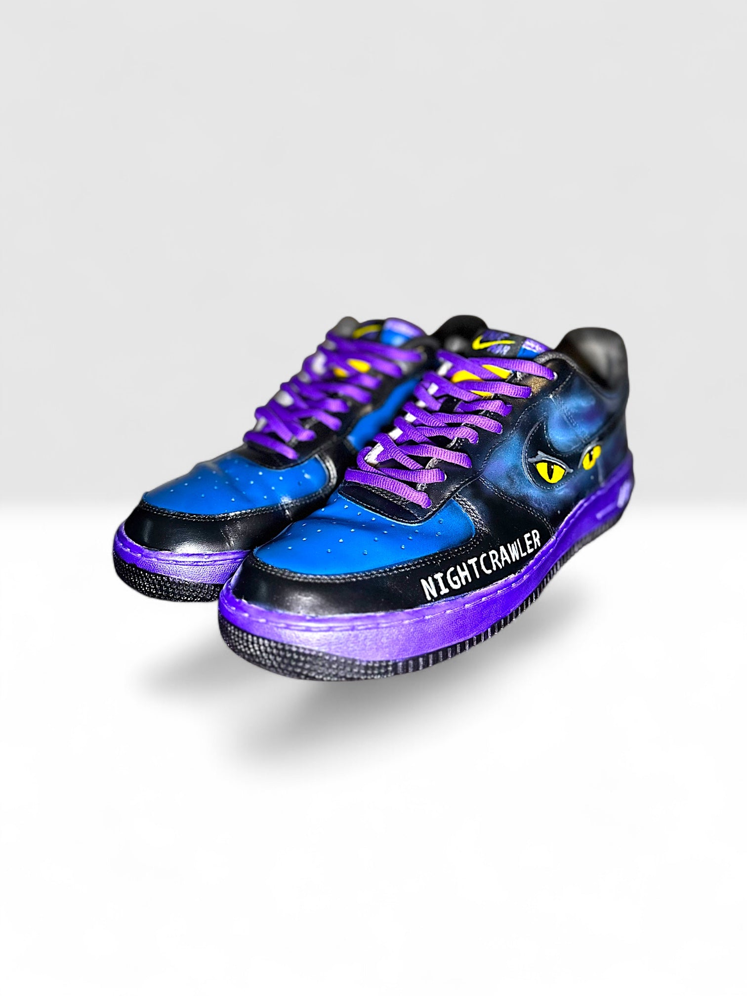 COReLew Nightcrawler Inspired Custom Hand-Painted Sneakers