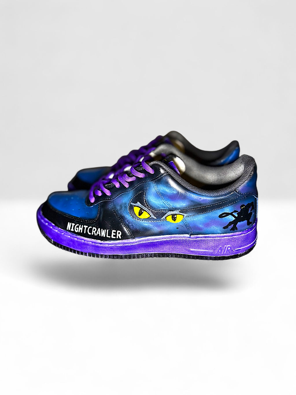 COReLew Nightcrawler Inspired Custom Hand-Painted Sneakers