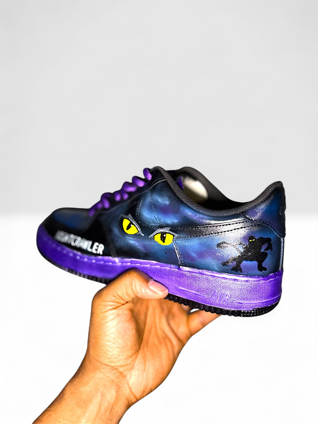 COReLew Nightcrawler Inspired Custom Hand-Painted Sneakers