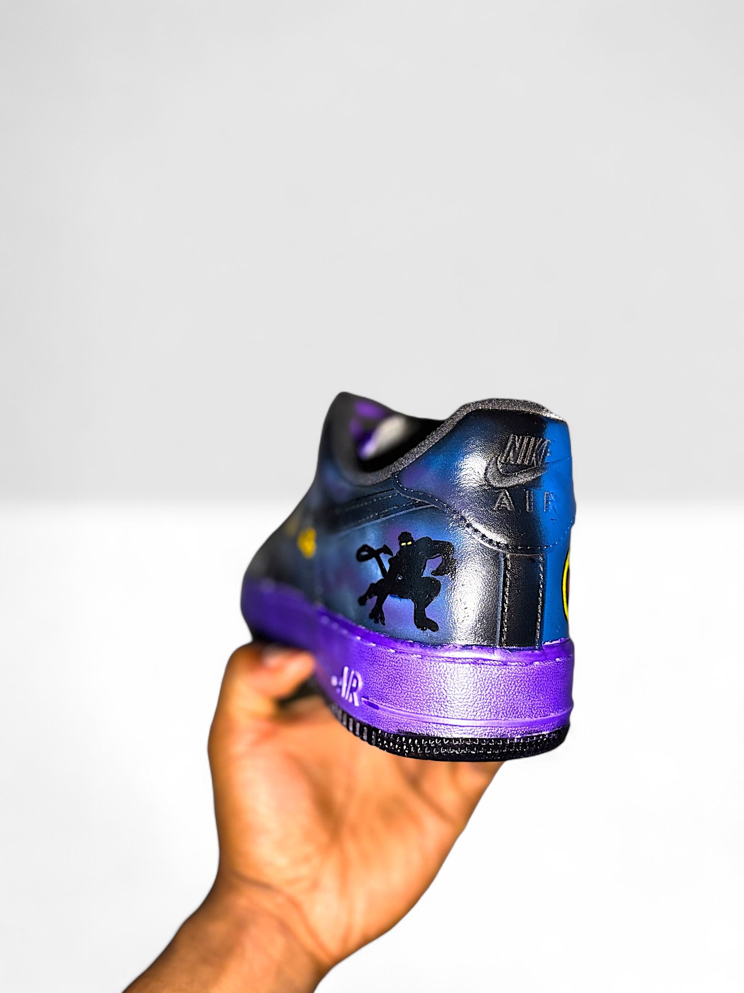 COReLew Nightcrawler Inspired Custom Hand-Painted Sneakers