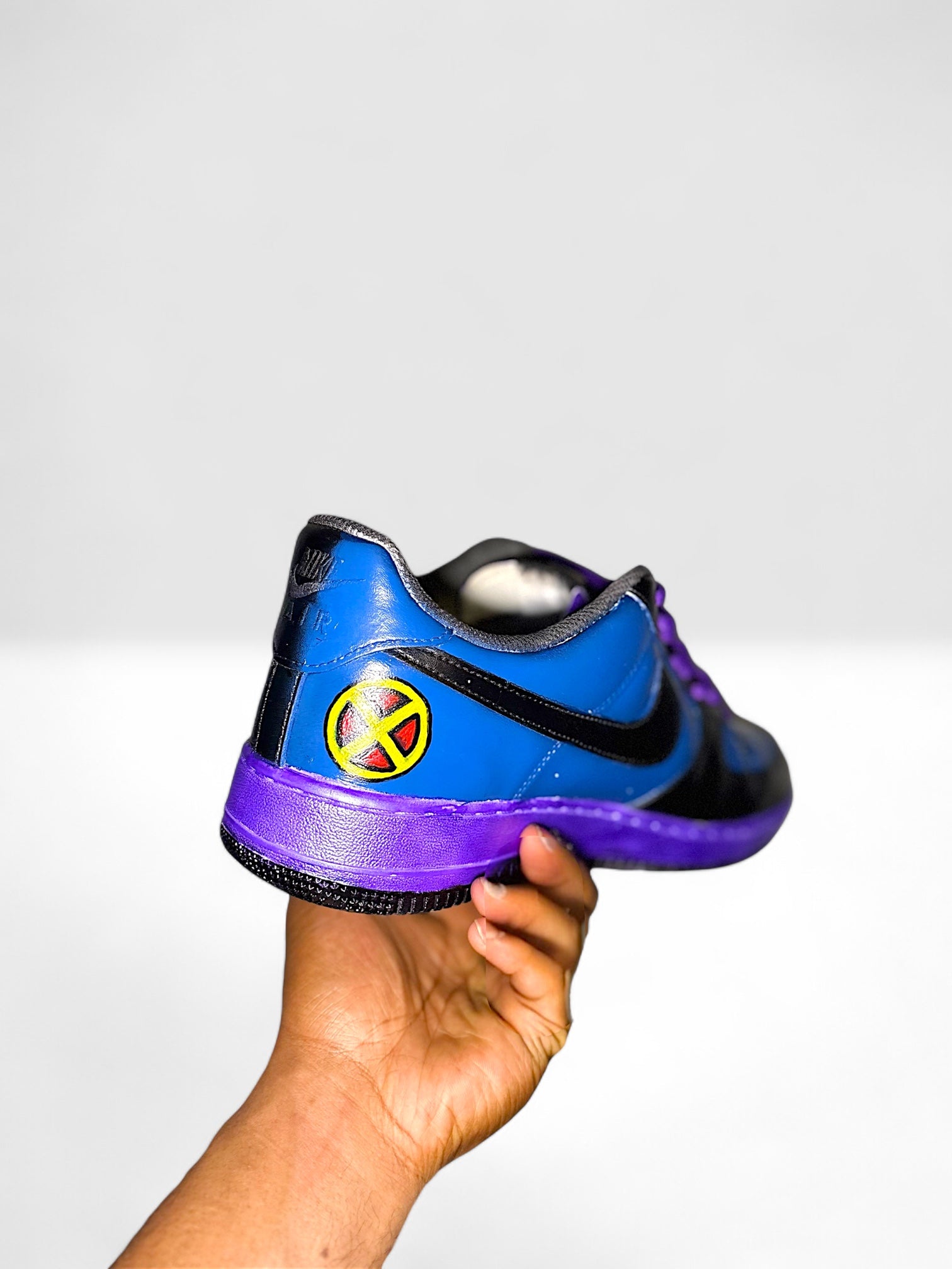 COReLew Nightcrawler Inspired Custom Hand-Painted Sneakers